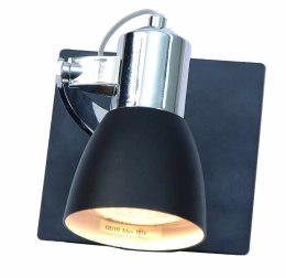 Light Prestige Kinkiet Rawenna czarno - srebrny