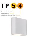 Light Prestige Kinkiet Sapri biały LED 4000K