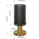 Light Prestige Lampa biurkowa Tirana czarna 1xE27