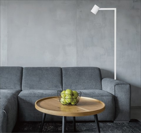 Light Prestige Lampa podłogowa Snow biała 1xGU10