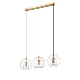 Light Prestige Lampa wisząca Arette złota 3xE27