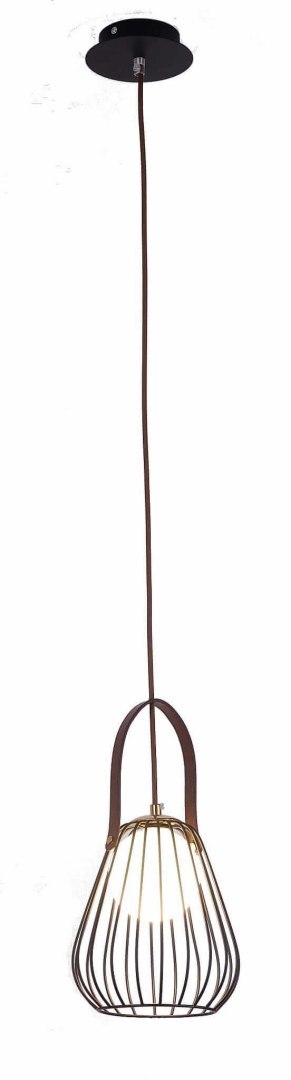 Light Prestige Lampa wisząca Bacoli czarna 1xG9