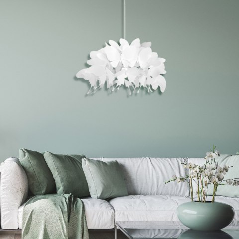 Light Prestige Lampa wisząca Farfalla biała 1xE27