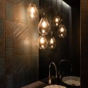 Light Prestige Lampa wisząca Fondi czarna 1xE14