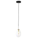 Light Prestige Lampa wisząca Fondi czarna 1xE14