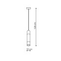 Light Prestige Lampa wisząca Forli biała LED 3000K