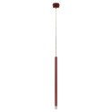 Light Prestige Lampa wisząca Lungo 1 czerwona 1xG9