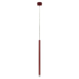 Light Prestige Lampa wisząca Lungo 1 czerwona 1xG9