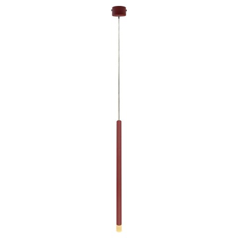 Light Prestige Lampa wisząca Lungo 1 czerwona 1xG9