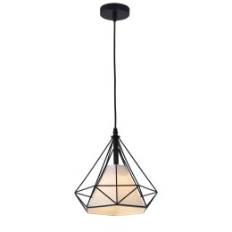 Light Prestige Lampa wisząca Nola czarna 1xE27