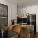 Light Prestige Lampa wisząca Palla złota 1xE14