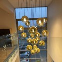 Light Prestige Lampa wisząca Palla złota 1xE14