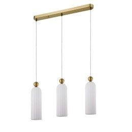 Light Prestige Lampa wisząca Piega 3 biała 3xE14