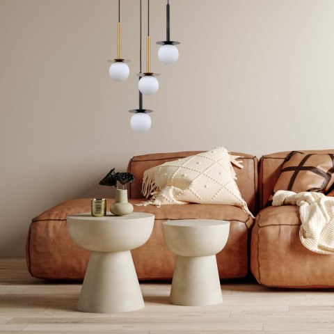 Light Prestige Lampa wisząca Roma 1 czarna 1xE14