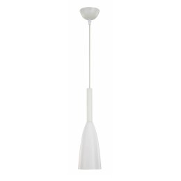 Light Prestige Lampa wisząca Solin 1 biała 1xE27
