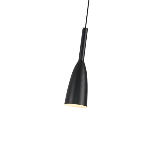 Light Prestige Lampa wisząca Solin 1 czarna 1xE27