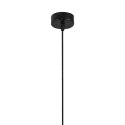Light Prestige Lampa wisząca Solin 1 czarna 1xE27