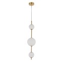 Light Prestige Lampa wisząca pionowa Dorado złota LED CCT