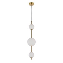 Light Prestige Lampa wisząca pionowa Dorado złota LED CCT