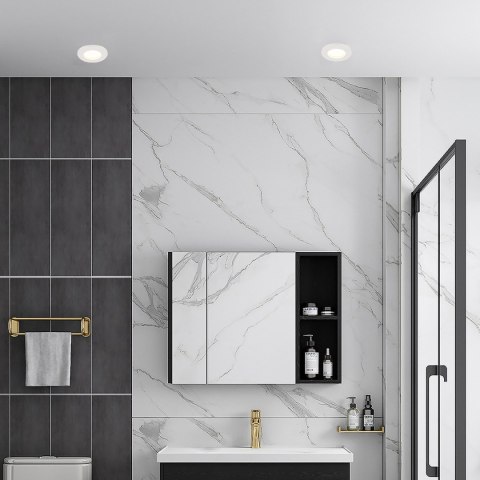 Light Prestige Oczko podtynkowe Lagos białe IP65 1xGU10