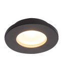 Light Prestige Oczko podtynkowe Lagos czarne IP65 1xGU10