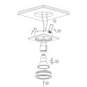 Light Prestige Oczko podtynkowe Lagos czarne IP65 1xGU10