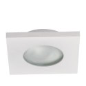 Light Prestige Oczko podtynkowe kwadratowe Lagos białe IP65 1xGU10