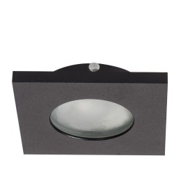 Light Prestige Oczko podtynkowe kwadratowe Lagos czarne IP65 1xGU10