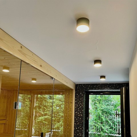 Light Prestige Oprawa natynkowa Kendal czarna IP54 LED CCT