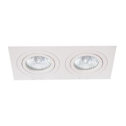 Light Prestige Oprawa podtynkowa Metis 2 biała 2xGU10
