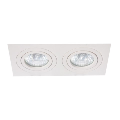 Light Prestige Oprawa podtynkowa Metis 2 biała 2xGU10