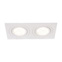 Light Prestige Oprawa podtynkowa Metis 2 biała 2xGU10