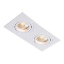 Light Prestige Oprawa podtynkowa Metis 2 biała 2xGU10