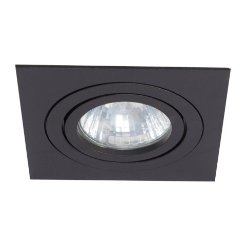 Light Prestige Oprawa podtynkowa Metis czarna 1xGU10