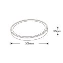 Light Prestige Plafon Vegas 30 cm biały LED 4000K
