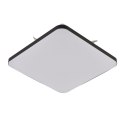 Light Prestige Plafon kwadratowy Babilon 33 cm czarny LED 4000K