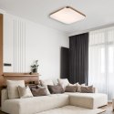 Light Prestige Plafon kwadratowy Babilon 38 cm złoty LED 4000K