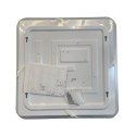 Light Prestige Plafon kwadratowy Babilon 38 cm złoty LED 4000K