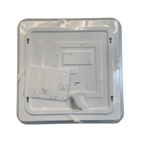 Light Prestige Plafon kwadratowy Babilon 38 cm złoty LED 4000K