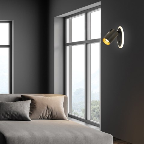 Light Prestige Spot Parma 1 czarny 1xGU10 LED CCT