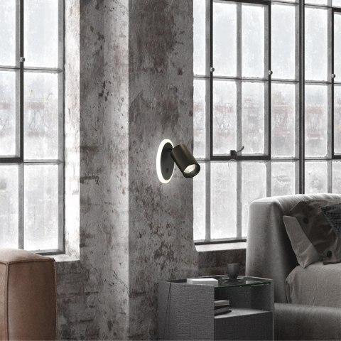 Light Prestige Spot Parma 1 czarny 1xGU10 LED CCT