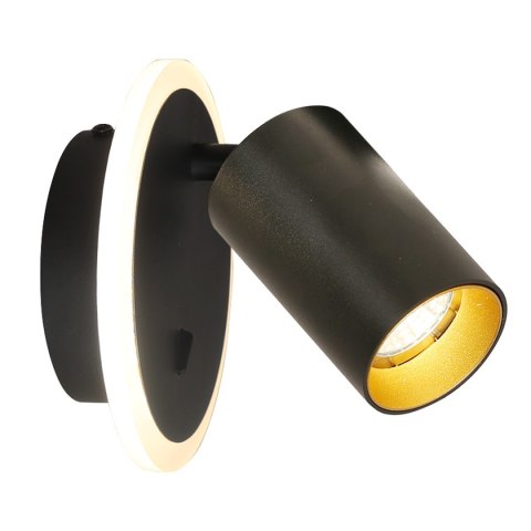 Light Prestige Spot Parma 1 czarny 1xGU10 LED CCT