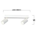Light Prestige Spot Parma 2 biały 2xGU10 LED CCT
