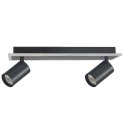 Light Prestige Spot Parma 2 czarny 2xGU10 LED CCT