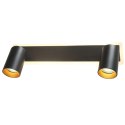 Light Prestige Spot Parma 2 czarny 2xGU10 LED CCT