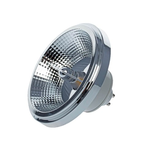Light Prestige Żarówka ES111 GU10 LED 9W 4000K plastik+aluminium biało-srebrna