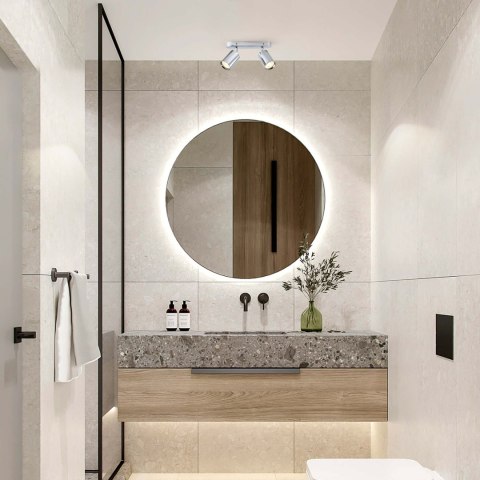 Light Prestige Zestaw reflektorów spot Belize chrom IP44 2xGU10