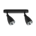 Light Prestige Campana 2 spot czarny 2xGU10