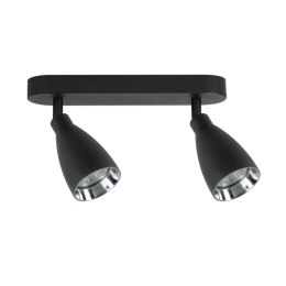 Light Prestige Campana 2 spot czarny 2xGU10