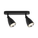Light Prestige Campana 2 spot czarny 2xGU10